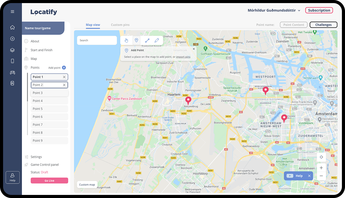 Locatify Project